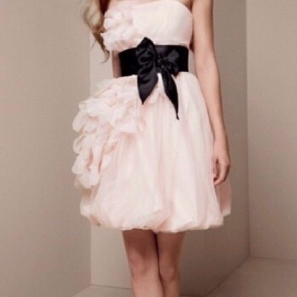 Vera Wang Dresses & Skirts - NWT Blush Pink Strapless Vera Wang Dress Tulle Lovely for Wedding or Formal